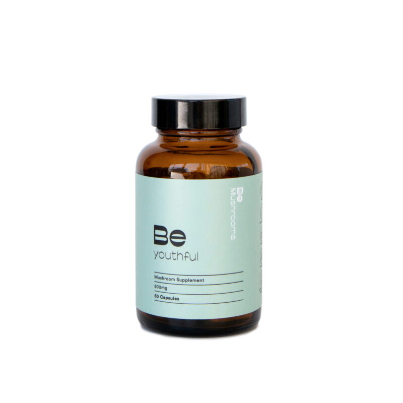 Be Youthful (Booster) Mushroom Supplement Capsules - Image 2