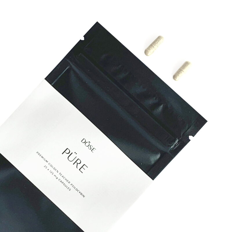 Dose PURE Golden Teacher Microdose Psilocybin Capsules - Image 2