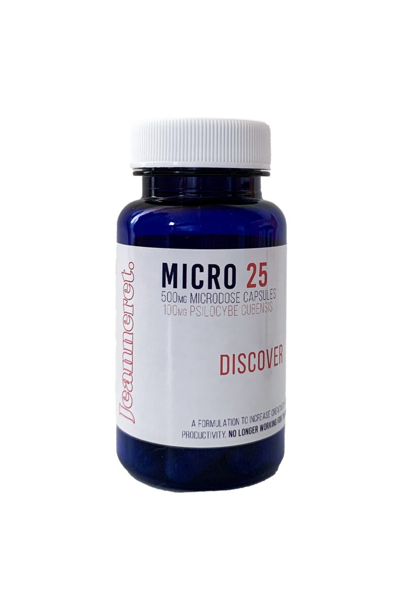 Jeanneret Botanical Micro 25 (Chill) Microdose Mushroom Capsules