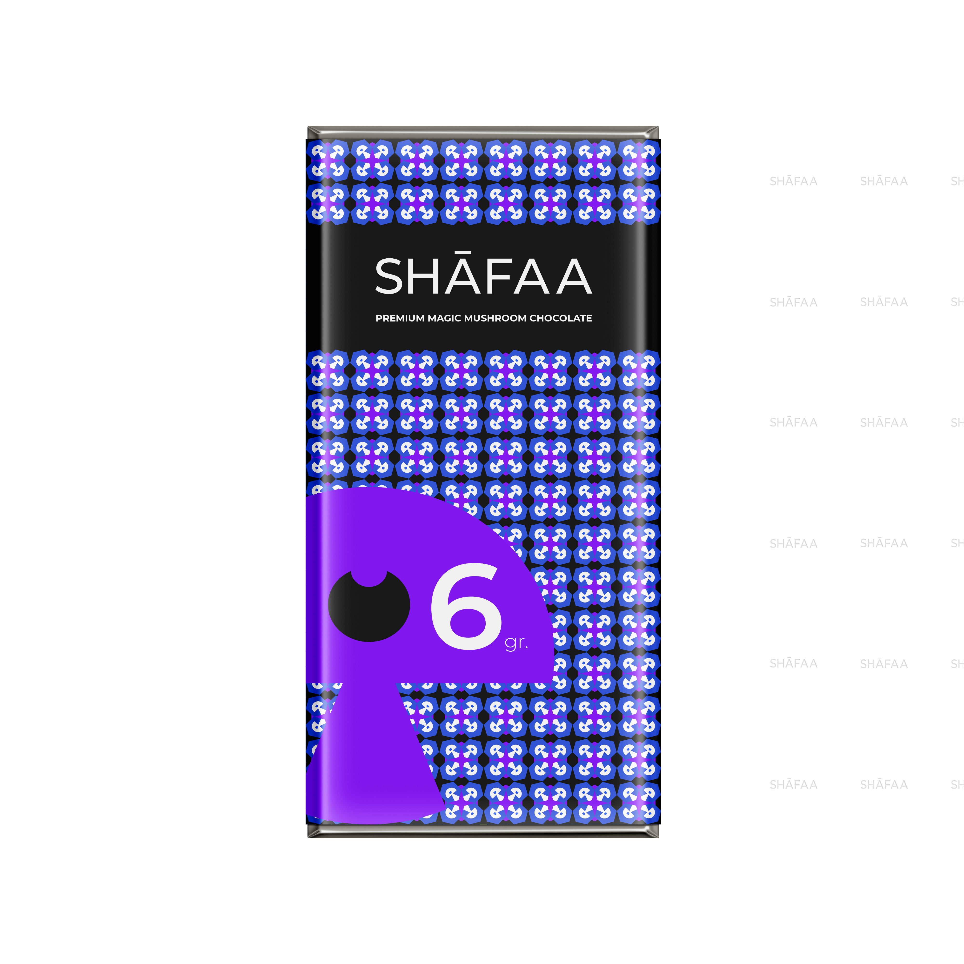 Shafaa Penis Envy Magic Mushrooms Dark Chocolate Bar Edibles